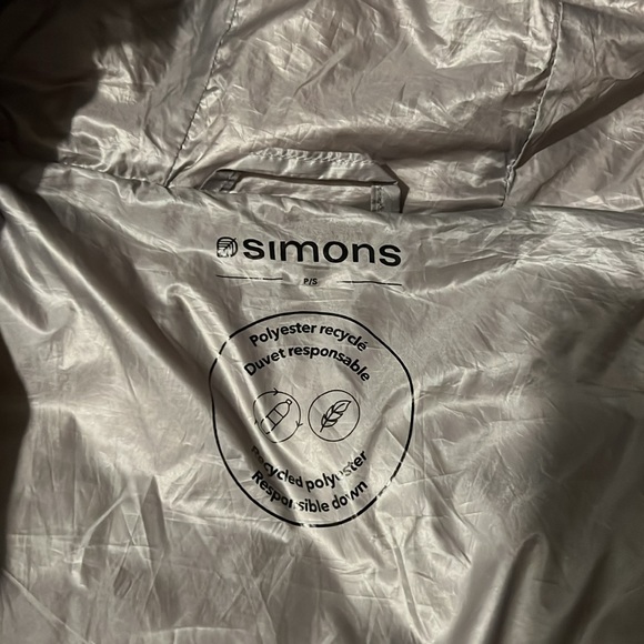 Simons metallic puffer parka - Picture 4 of 12